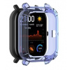 Silikónový rámček pre Amazfit GTS - Modrý