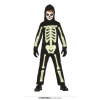 Detský kostým kostra fluoreskujúce - věk 3 - 4 roky - 95 - 115 cm