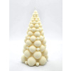 Sójová sviečka Vianočný stromček Guľko (Vianočný stromček Guľko)
