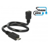 DeLOCK OTG ShapeCable - Prodlužovací šňůra USB - Micro USB typ B (F) do Micro USB typ B (M) - USB 2 83924