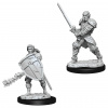 Dungeons & Dragons Nolzur's Marvelous Miniatures - Male Human Fighter 2- pack, 4 cm