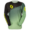SCOTT jersey 350 DIRT EVO - 2023, black/green, XL