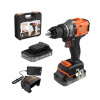 BLACK+DECKER Akumulátorový bezuhlíkový vŕtací skrutkovač 18V BLD682D2XK