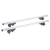 Priečny nosník Compass zamykací hliníkový 120cm ALU-TOP TÜV - strieborný