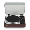 Thorens TD 1500 orech vysoký lesk (Manuálny gramofón so subšasi, symetrické XLR výstupy, nové ramienko TP 150, prenoska Ortofon 2M Bronze v balení.)