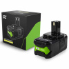Baterie Green Cell PTRY18V4 Ryobi ONE+ RB18L40 18V 4000mAh Li-ion - neoriginální
