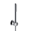 KLUDI Nova Fonte sprchová súprava Classic, tyčová ručná sprcha, sprchový držiak a 125 cm sprchová hadica, chróm, 2085005-25