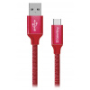 Colorway Datový Kabel USB/ USB-C / 2.4A/ 2m/ Červený CW-CBUC008-RD
