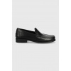 Kožené mokasíny Geox U NEW DAMON pánske, čierna farba, U641ZA 00043 C9999 U641ZA.C9999 EUR 43