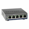 Sieťový prepínač NETGEAR GS105E-200PES, spravovaný L2/L3 gigabitový Ethernet (10/100/1000), sivý