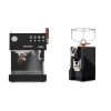 Ascaso Steel DUO PID PLUS, Black&Wood + Eureka Mignon Perfetto, CR black