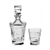 Bohemia Crystal Whisky set Zig Zag 99999/59418/688 (set 1 karafa+ 6 pohárov)