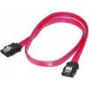 PremiumCord 0.5m kabel SATA 1.5/3.0 GBit/s s kovovou zapadkou kfsa-11-05
