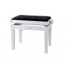 GEWA Piano Bench Deluxe White Gloss (KLavírna lavica PIANO DELUXE WH lesk GW130030 )