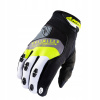 KENNY RACINGOVÉ RUKAVICE CROSS/ENDURO MODEL SAFETY BLACK/GREY/YELLOW XXL 2XL