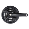 SHIMANO Stred Acera M371 175mm 48/36/26z. 9-k. čierny s krytom na štvorhran