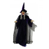 Halloweenská postava čarodějnice, 175 cm