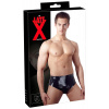 Latexové boxerky s análnym kolíkom
