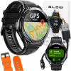 SMART HODINKY PÁNSKE GPS AMOLED VODOTESNÉ ŠPORTOVÉ MENU PL SMART WATCH