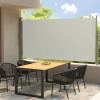 vidaXL Zaťahovacia bočná markíza na terasu 160x300 cm krémová 317839