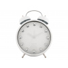 Designové stolní hodiny - budík 6019WH Karlsson 30cm