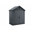 Záhradný domček Keter Darwin 6 x 4 - 190 x 221 x 121 cm - sivý