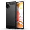 Kryt Forcell CARBON Case Samsung Galaxy A12 čierny