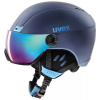 uvex hlmt 400 visor style navyblue mat
