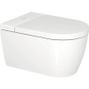 Závesné WC DURAVIT SensoWash Starck F otvorený splachovací kruh biele vr. WC dosky D 650000012004320