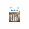 Alkalická batéria Philips AA (R6) 4 ks