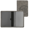 Obal na doklady od auta kwmobile 12 x 17,5 cm / 9,2 x 13 cm PU kůže motiv navigational compass - šedá (Obal na doklady od auta kwmobile v rozměru 12 x 17,5 cm / 9,2 x 13 cm pro technický průkaz, pojiš