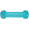 Hračka pes Kosť TPR POP STICK 15cm tyrkysová Zolux