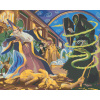 ZUTY Maľovanie podľa čísel - ALBUS DAMBLEDORE A LORD VOLDEMORT (HARRY POTTER) Rámovanie: vypnuté plátno na rám, Rozmer: 40x50 cm