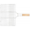 Strend Pro Grill Opekač Strend Pro Grill, na mäso s drevenou rúčkou, 41x60x1,5 cm