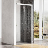 Ravak Matrix - Sprchové dvere posuvné dvojdielne MSD2-120 R, 118 cm-122x195 cm-farba biela, sklo transparent 0WPG0100Z1