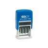 Colop Printer Mini-Dater S120, mesiac písmom, dátumová pečiatka, modrá/modrá