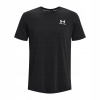 Under Armour tričko UA Logo EMB Heavyweight SS čierna
