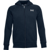 Under Armor Y Rival Cotton FZ Hoodie Jr 1357613 408 (66367) S