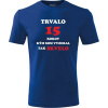 Modré tričko trvalo 15 rokov - aký darček k 15 narodeninám pre chlapca XXL