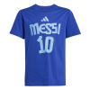 Adidas Dětské tričko MESSI Name and number modré velikost: 140