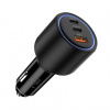 Tech-Protect CC04 autonabíjačka USB / 2x USB-C 175W PD, čierna