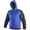 Pánska zimná bunda CXS Irvine 2v1 - veľkosť: M, farba: modrá/čierna