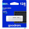 Goodram USB flash disk, USB 2.0, 128GB, UME2, biely, USB A, s krytkou UME2-1280W0R11