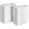 ASUS ZenWiFi AX (XT9) AX7800 2er Set Biela Trojpásmová (2,4 GHz/5 GHz/5 GHz) Wi-Fi 6 (802.11ax) 4 Intern