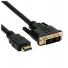 Kábel C-TECH HDMI-DVI, M/M, 1,8m (CB-HDMI-DVI-18)