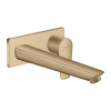 Hansgrohe Talis E - Páková umývadlová batéria pod omietku, s výtokom 22,5 cm, kartáčovaný bronz 71734140