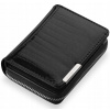 Peňaženka - Jennifer Jones Wallet Natural Leather Black 5902734913081 - Dámsky produkt (Maľovaná dámska peňaženka malá koža pogmonette)