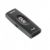 CLUB3D 1007 káblový adaptér DisplayPort čierny