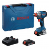 BOSCH GDX 18V-285 PROFESSIONAL Rázový uťahovač, 2x GBA 18V 2.0Ah, kufor 06019N2122