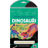 JIRI MODELS Vyškrabuj, objevuj, vybarvuj Dinosauři kreativní sešit